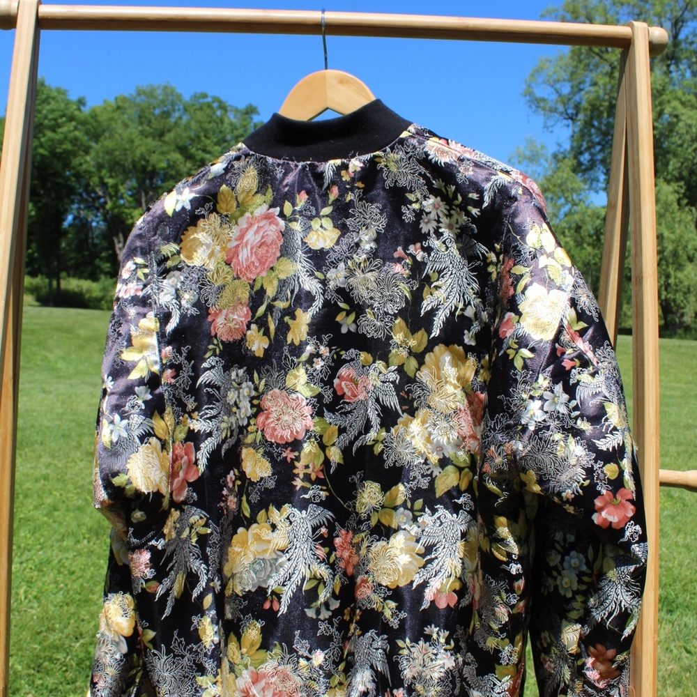 Free People Floral Print Jacket - Picture 7 of 11